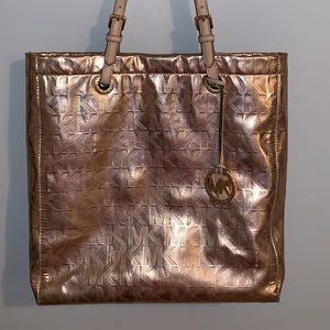 Michael Kors metallic purse